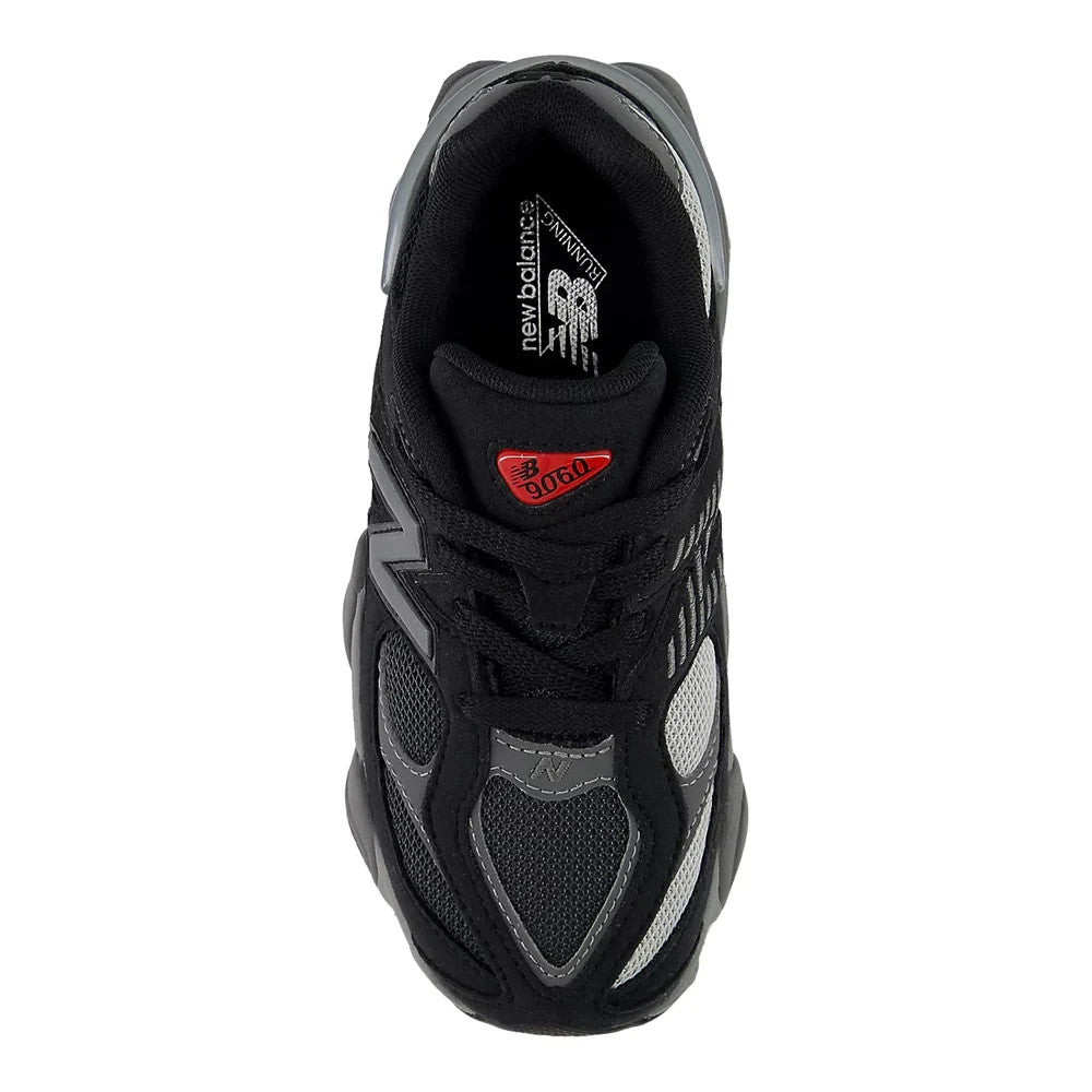 New Balance 9060 Sneakers PC9060BK Suede Nero Grigio