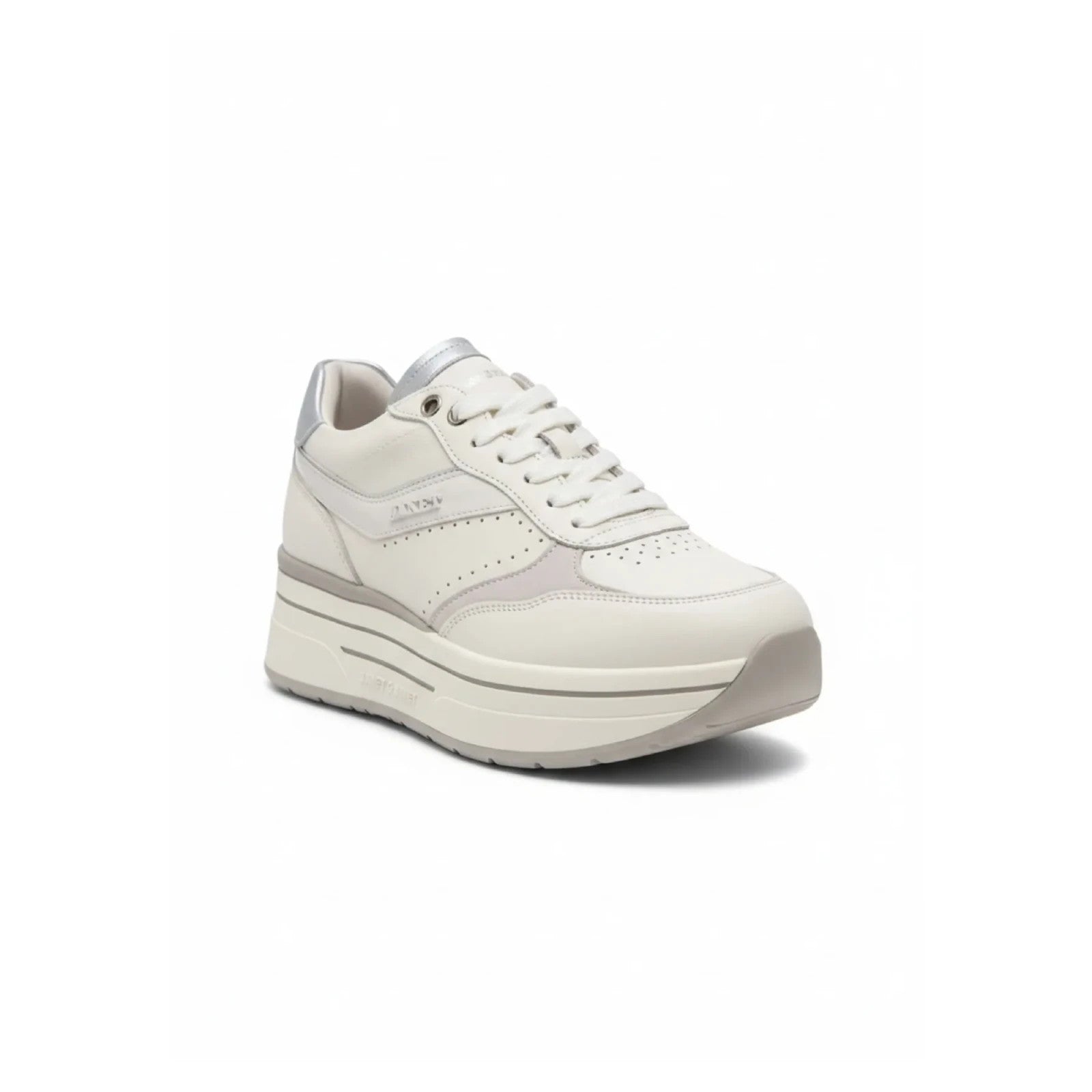 JANET & JANET SNEAKERS DONNA J-590 P/E 2026 white/silver