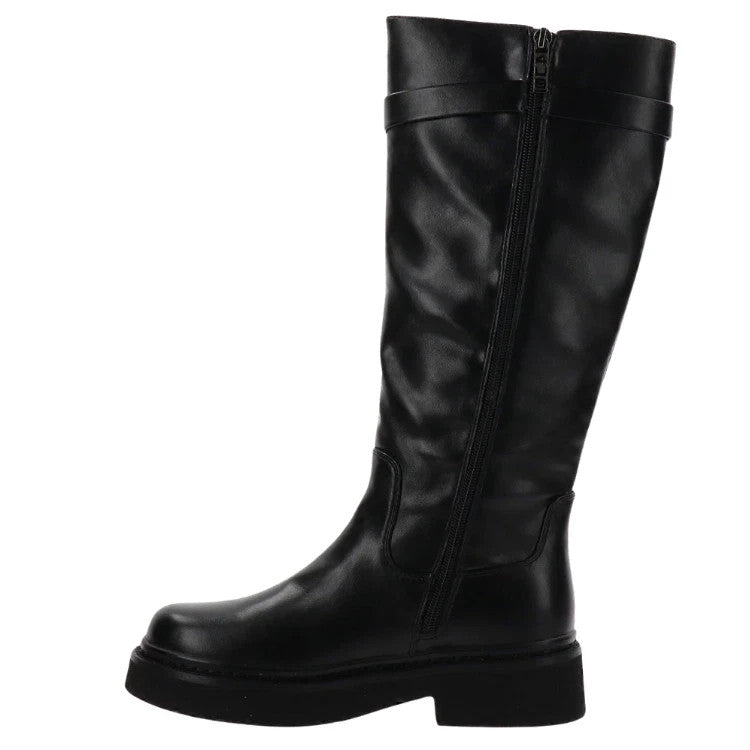 4US by Paciotti Stivale da Donna in pelle con chiusura zip laterale Art.4US009 C