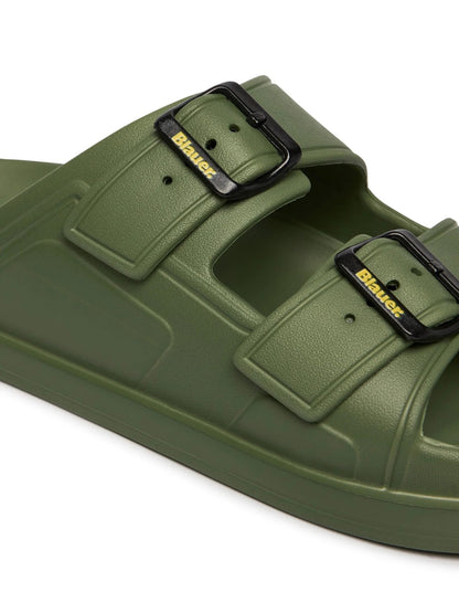 Blauer Scarpe Ciabatte Uomo S6HOLLEY02/EVA MILITARY GREEN