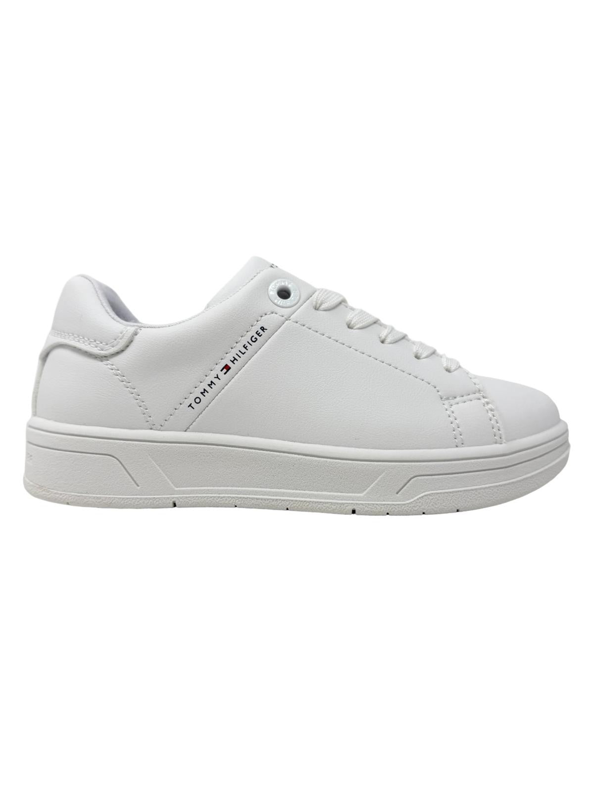 TOMMY HILFIGER BIMBI T3X9 34357 1355100 Sneakers total white