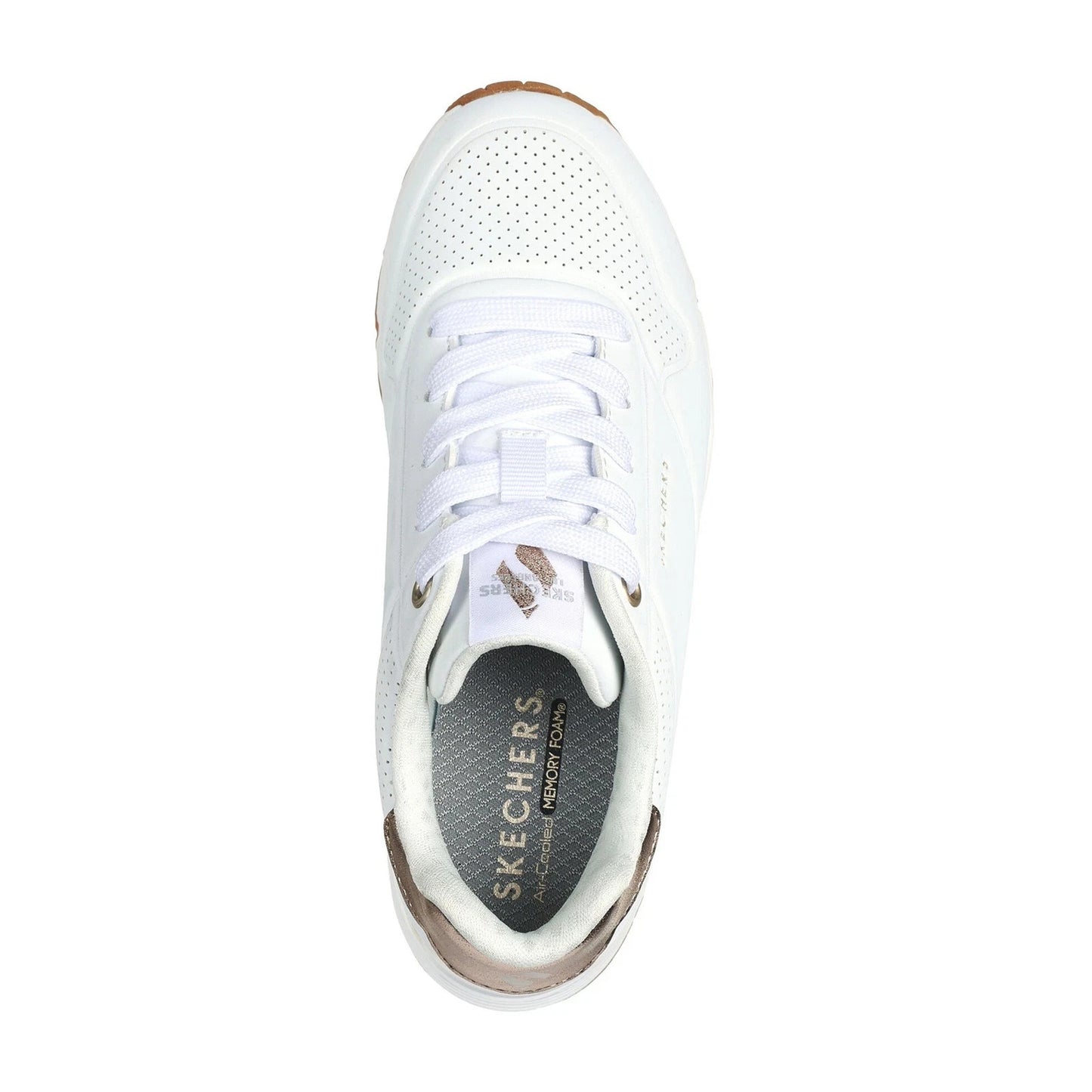 Scarpe Skechers Uno Gen1 - Shimmer Away Codice 310545L-WHT - 9B