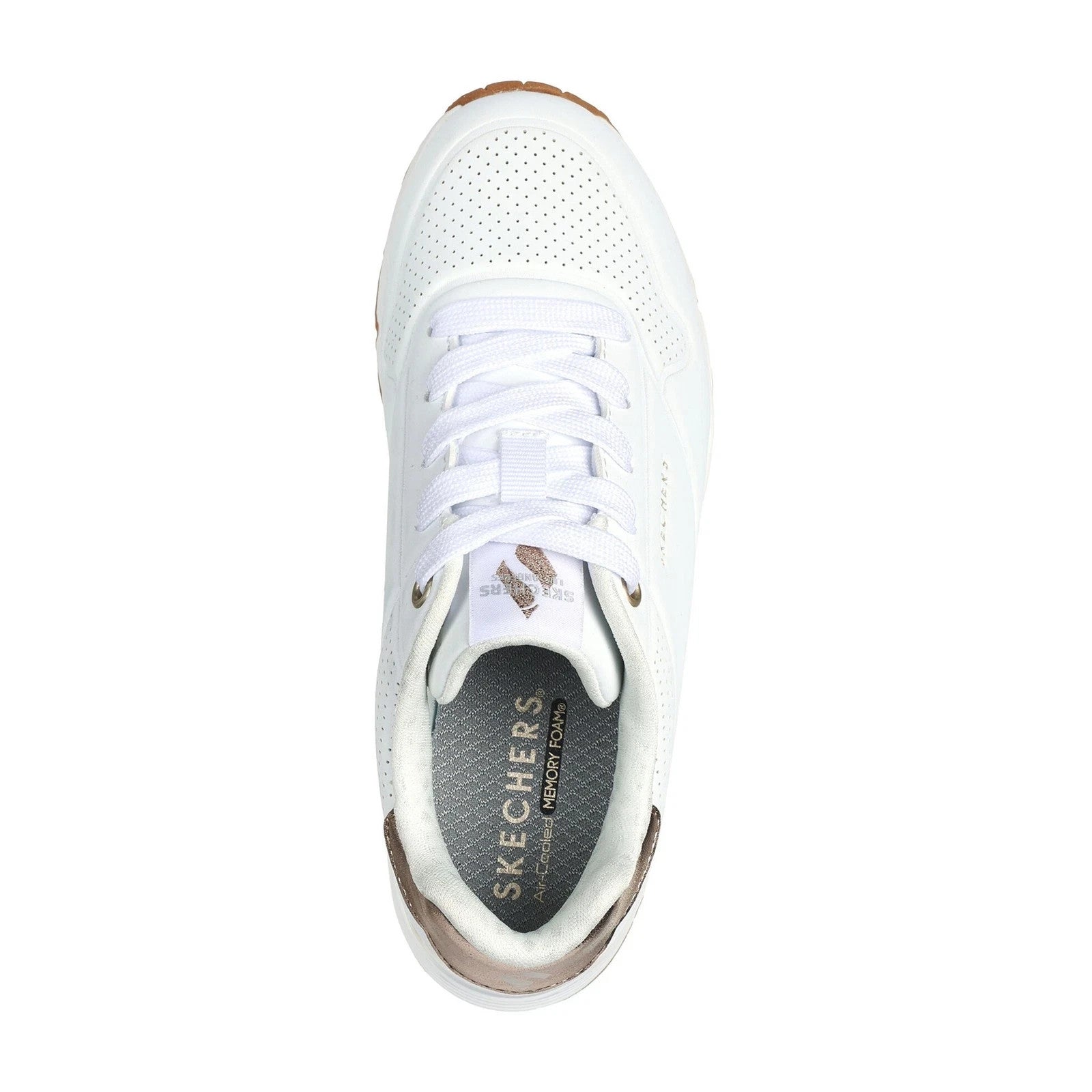 Scarpe Skechers Uno Gen1 - Shimmer Away Codice 310545L-WHT - 9B