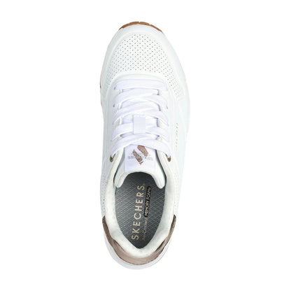 Scarpe Skechers Uno Gen1 - Shimmer Away Codice 310545L-WHT - 9B