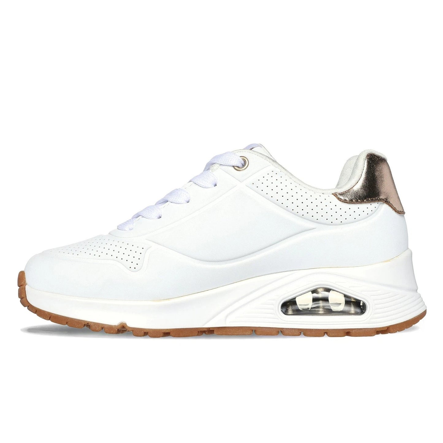 Scarpe Skechers Uno Gen1 - Shimmer Away Codice 310545L-WHT - 9B