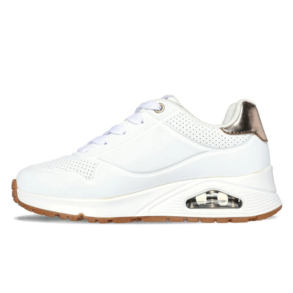 Scarpe Skechers Uno Gen1 - Shimmer Away Codice 310545L-WHT - 9B