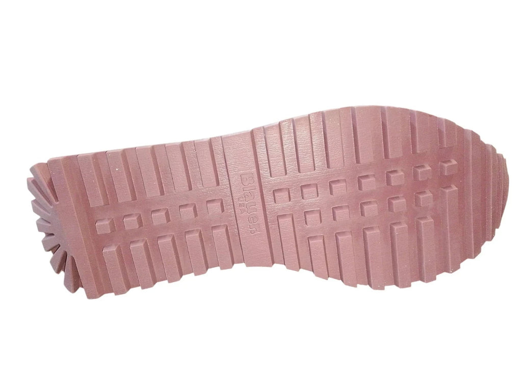 Scarpe Blauer Millen03 Sneakers Donna Pelle e Camoscino Crema