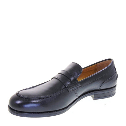 VALLEVERDE 17902 Mocassini Casual Uomo Pelle NERO