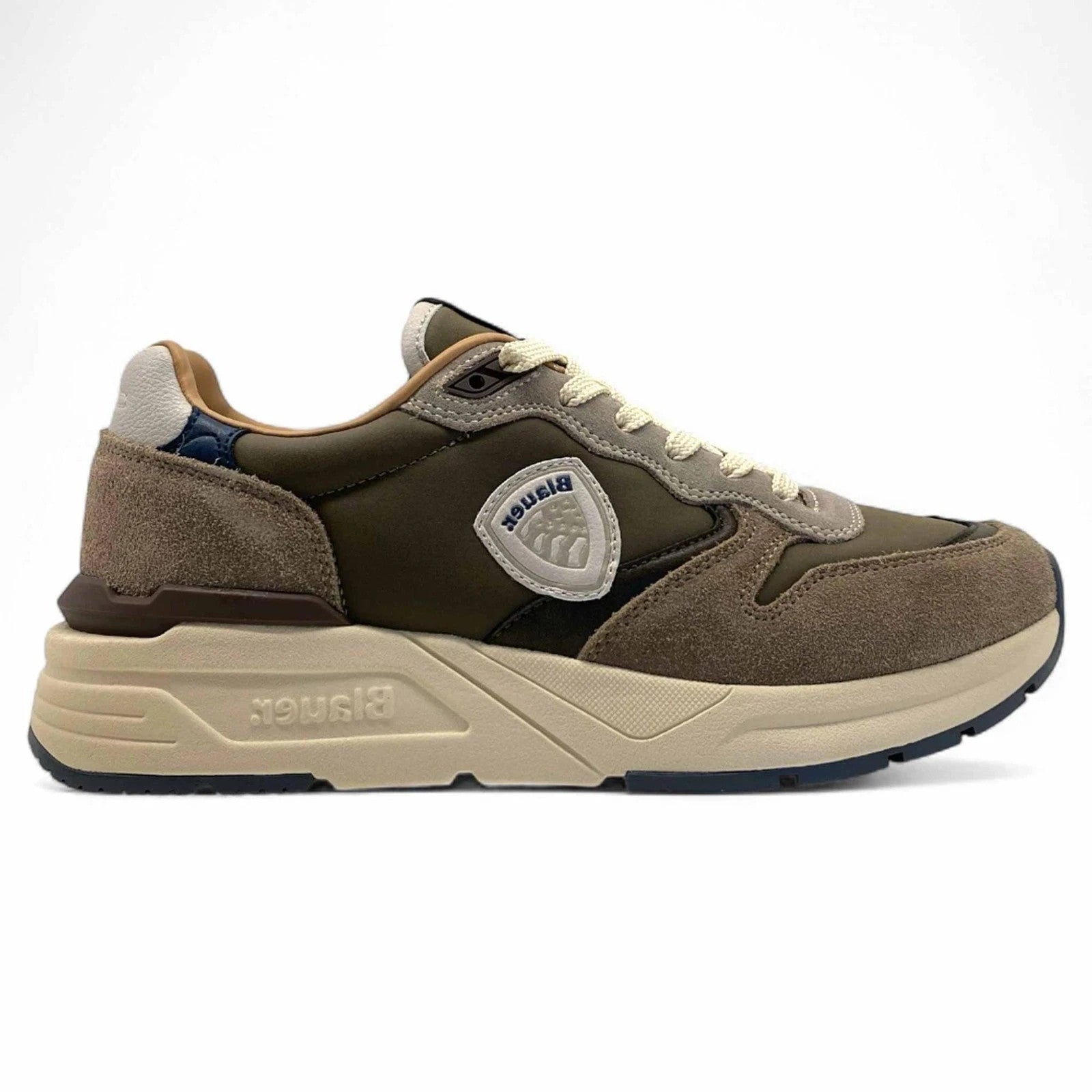 Sneaker Blauer "RAY02" scarpe uomo military/taupe