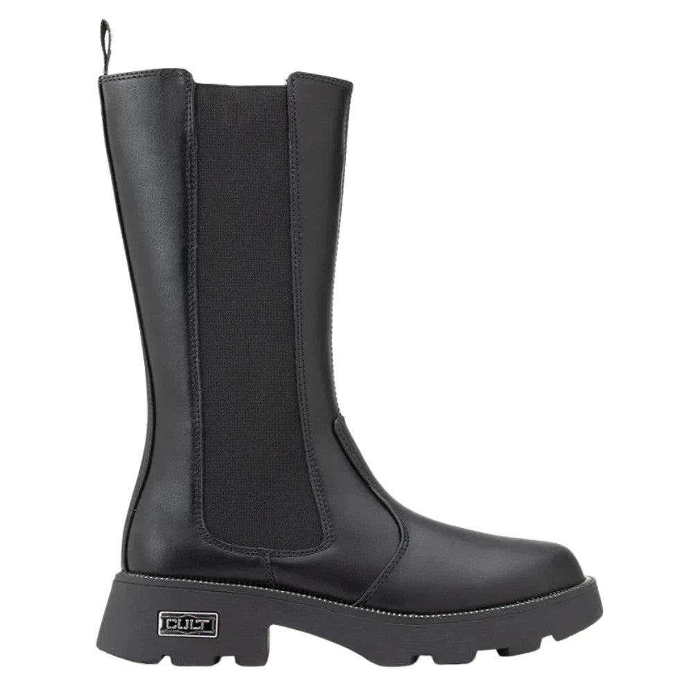 Cult Stivale da Donna in pelle Art.T-229 Col.Nero