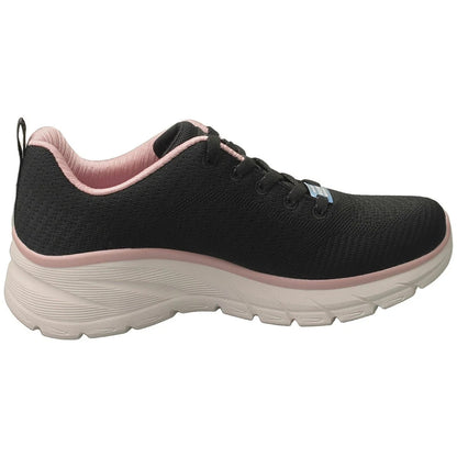 Scarpe da ginnastica Skechers Fashion Fit 2.0 donna alla moda in nero oro rosa