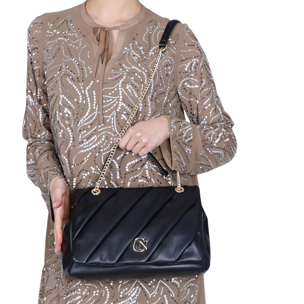 Cafènoir Borsa da Donna a spalla Art.C3WD0909 Col.Nero