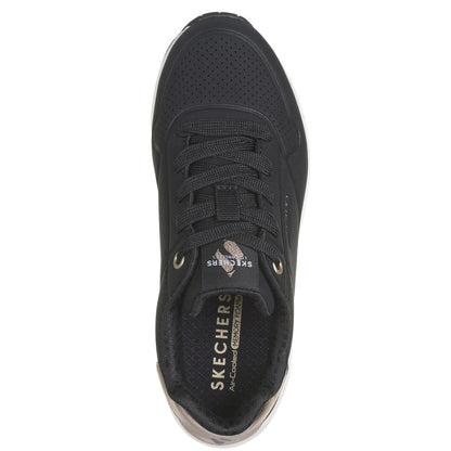 Scarpe Skechers Uno Gen1 - Shimmer Away 310545L-BLK Nero