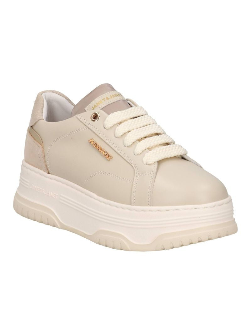 Sneakers Janet&Janet J-552 da donna beige.