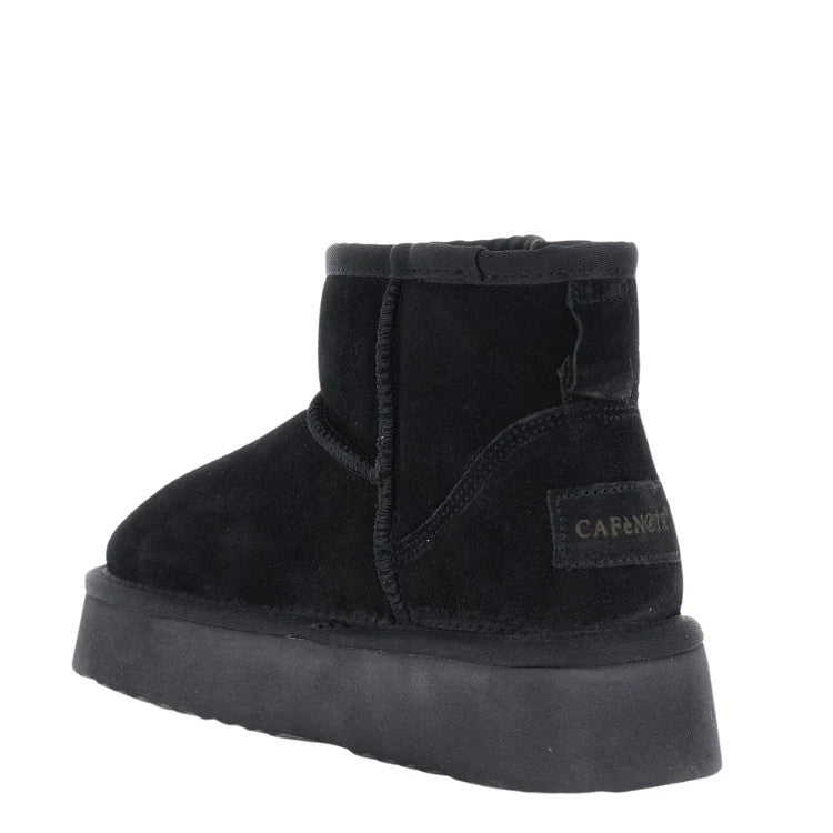 Cafènoir Stivaletti da Donna in camoscio Art.DR6027 Col.Nero