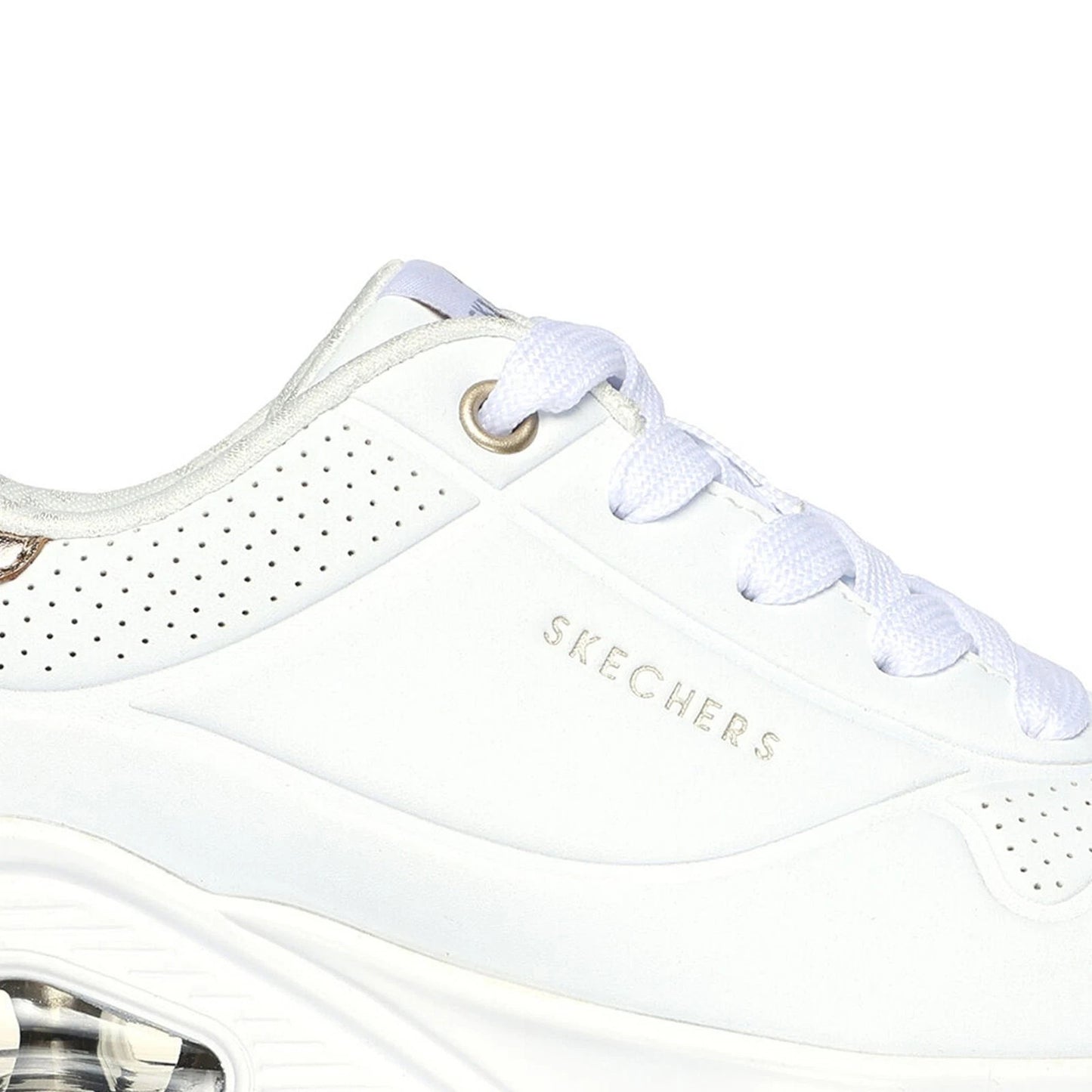 Scarpe Skechers Uno Gen1 - Shimmer Away Codice 310545L-WHT - 9B