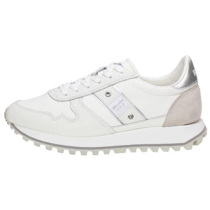 Blauer Millen - Sneakers Basse In Pelle Bianco - Donna Scarpe Sneakers