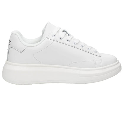 Liu Jo Man Big 01 - Sneakers In Pelle Bianco - Uomo Scarpe Sneakers Casual