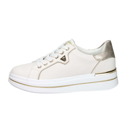 VALLEVERDE SNEAKERS BASSA 35482L BIANCO/ORO