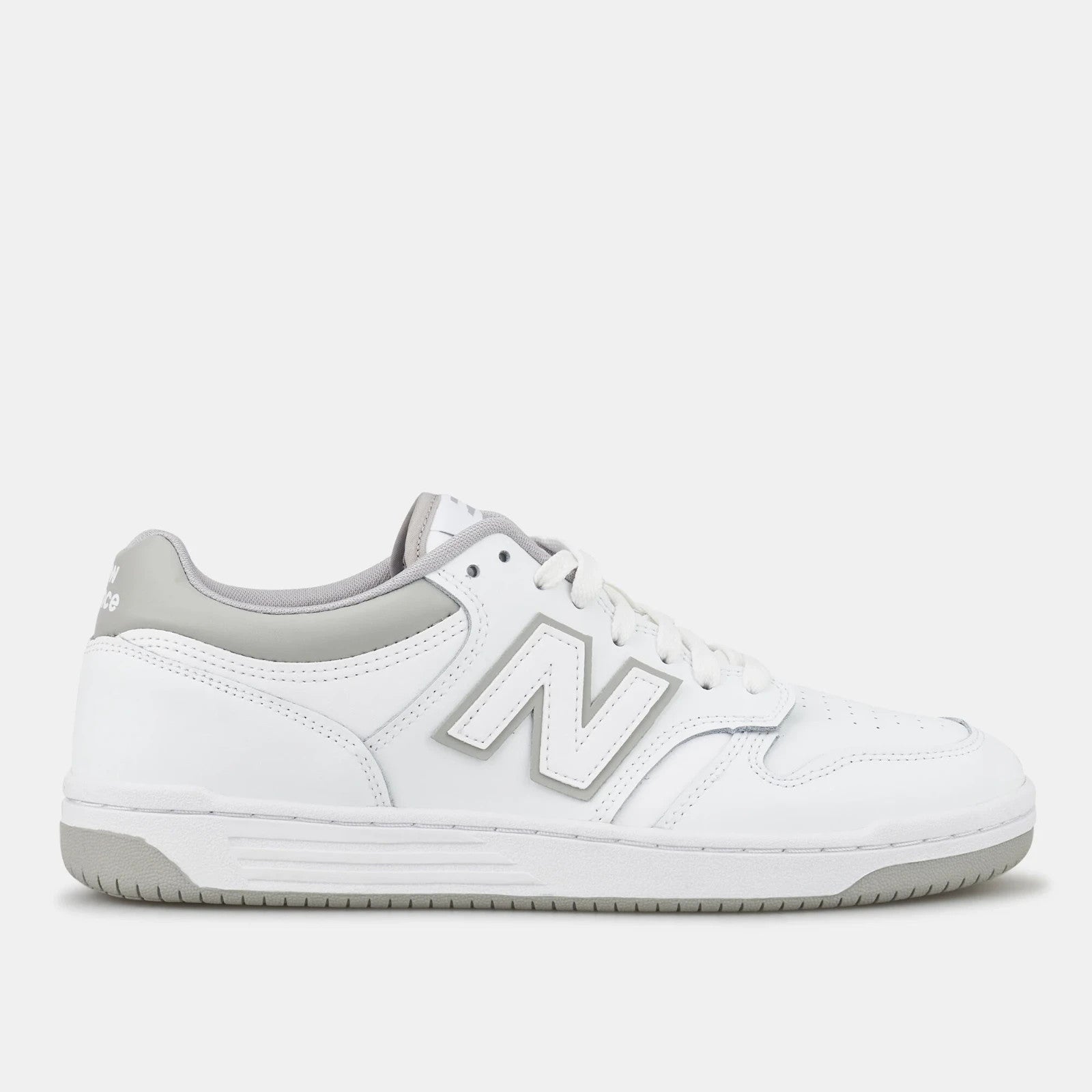 NEW BALANCE BB480 Sneakers, White/Grey