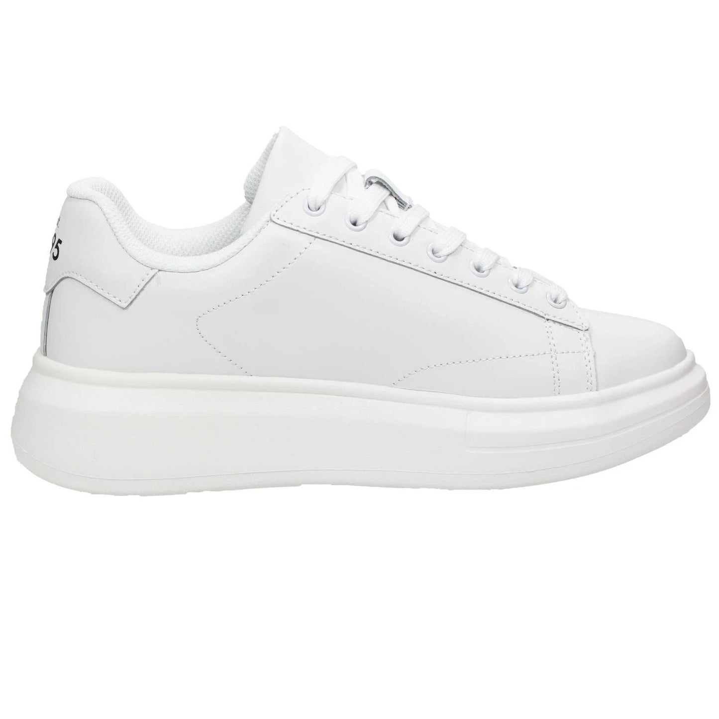 Liu Jo Man Big 01 - Sneakers In Pelle Bianco - Uomo Scarpe Sneakers Casual