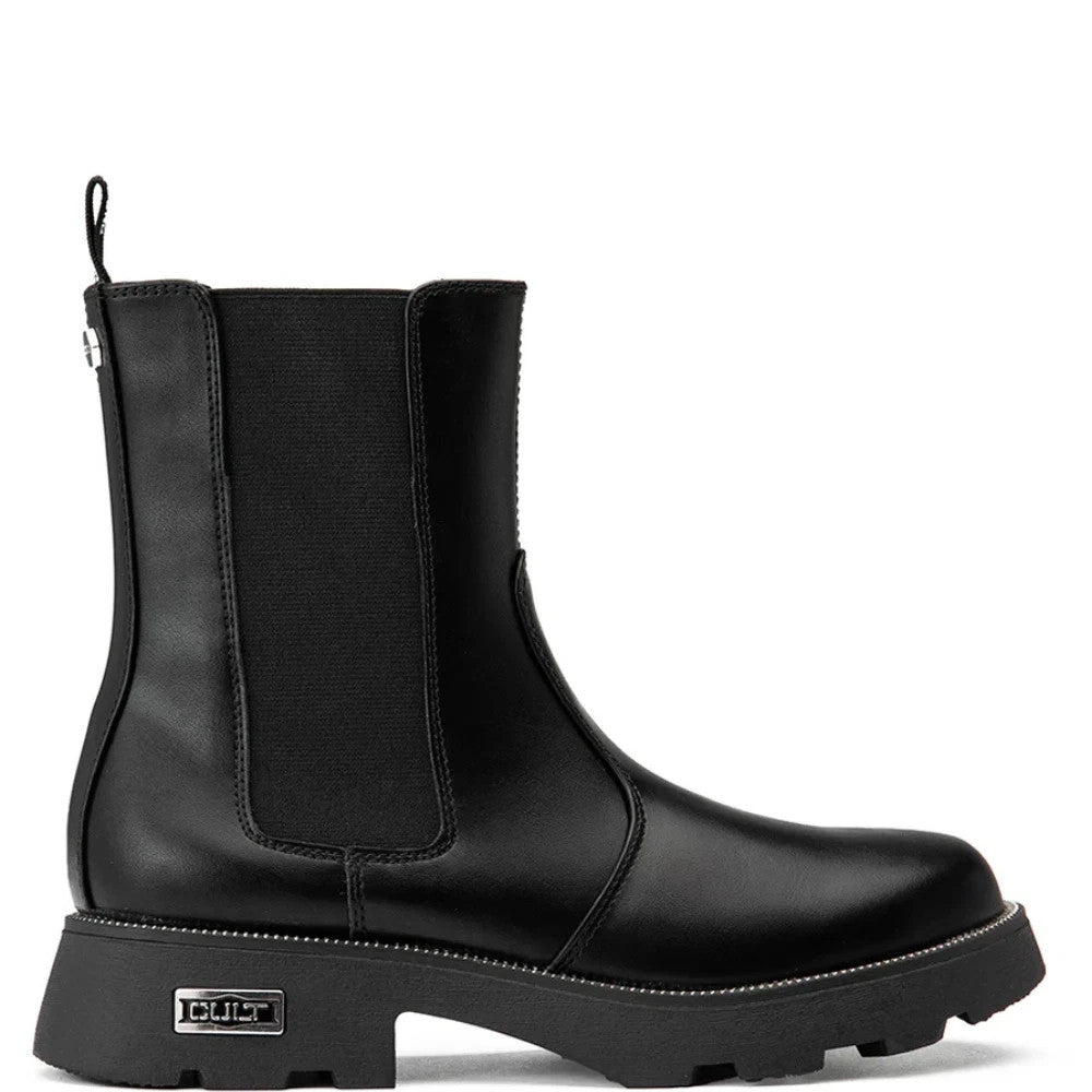 Cult Stivaletto da Donna in pelle Art.T234 Col.Nero