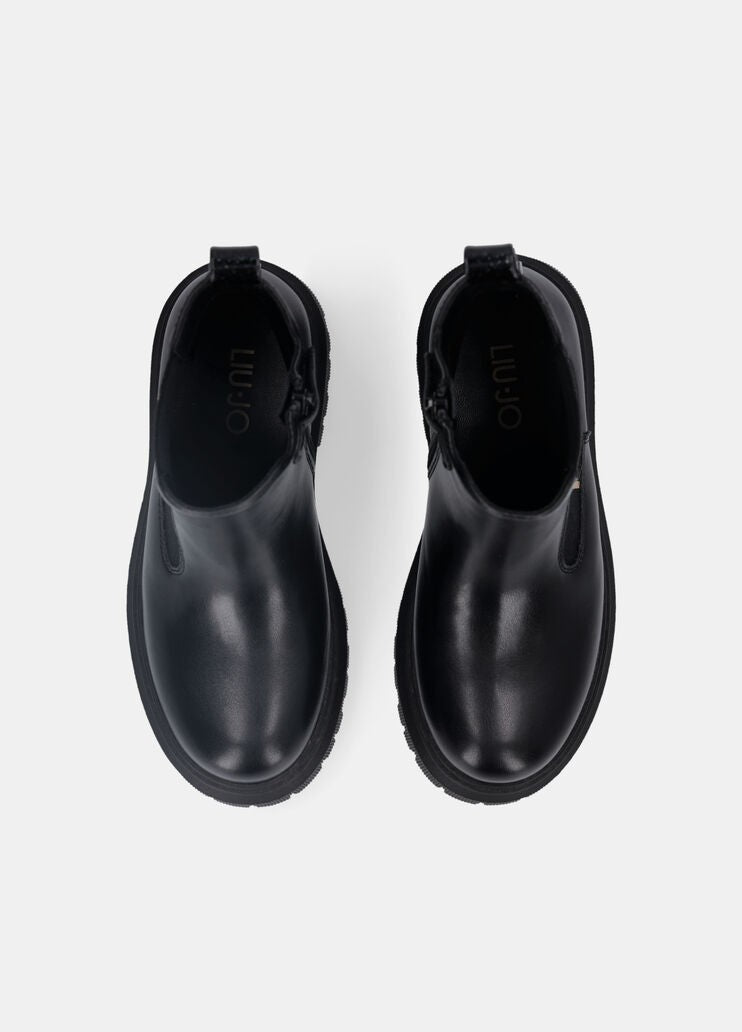 Stivaletti Liu Jo con maxi logo glitterato LIUJO