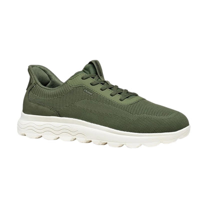Geox U SPHERICA PLUS A U55MPA Sneakers Uomo con Lacci Elastici Fast in