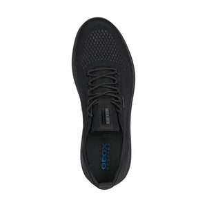 Geox U SPHERICA U15BYA Sneakers Uomo Stringate Nero