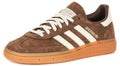 Adidas Handball Spezial Gum Lace Up Scarpe Da Donna In Marrone E Bianco