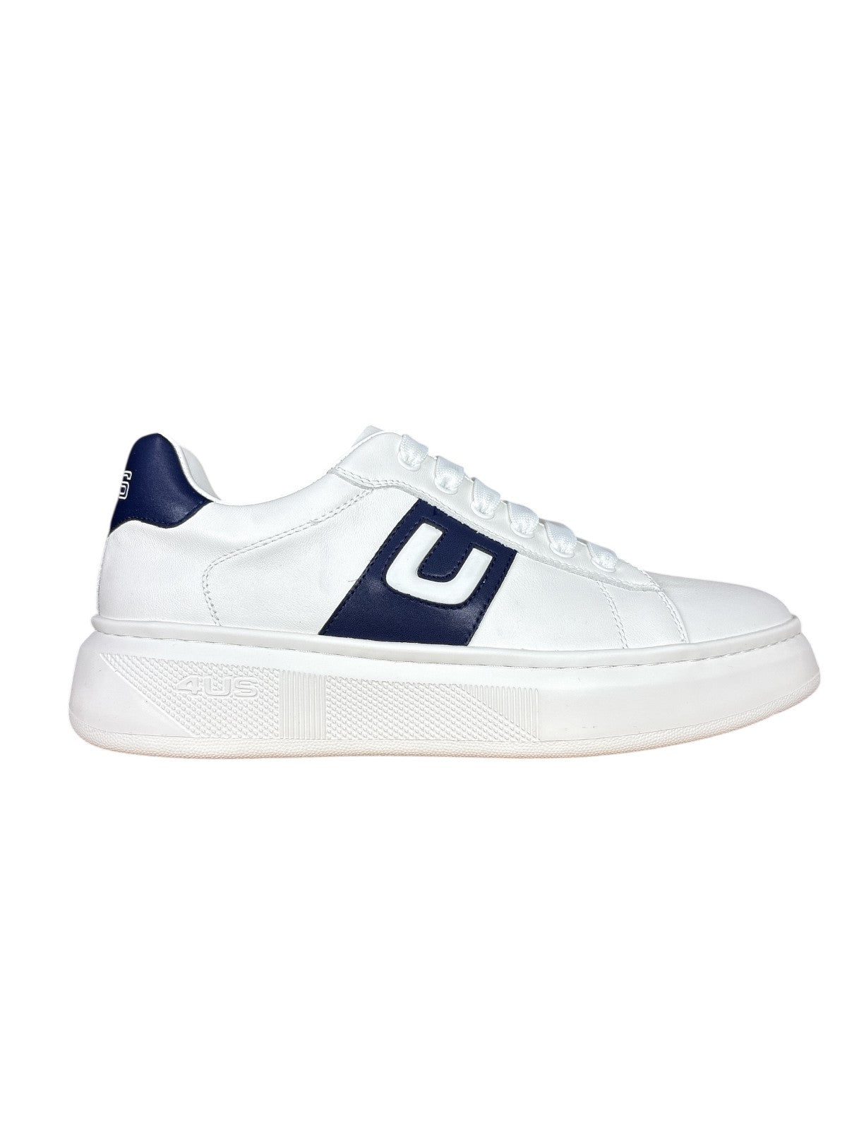 Paciotti 4US 0061 Sneaker Uomo Stringate White/Blu