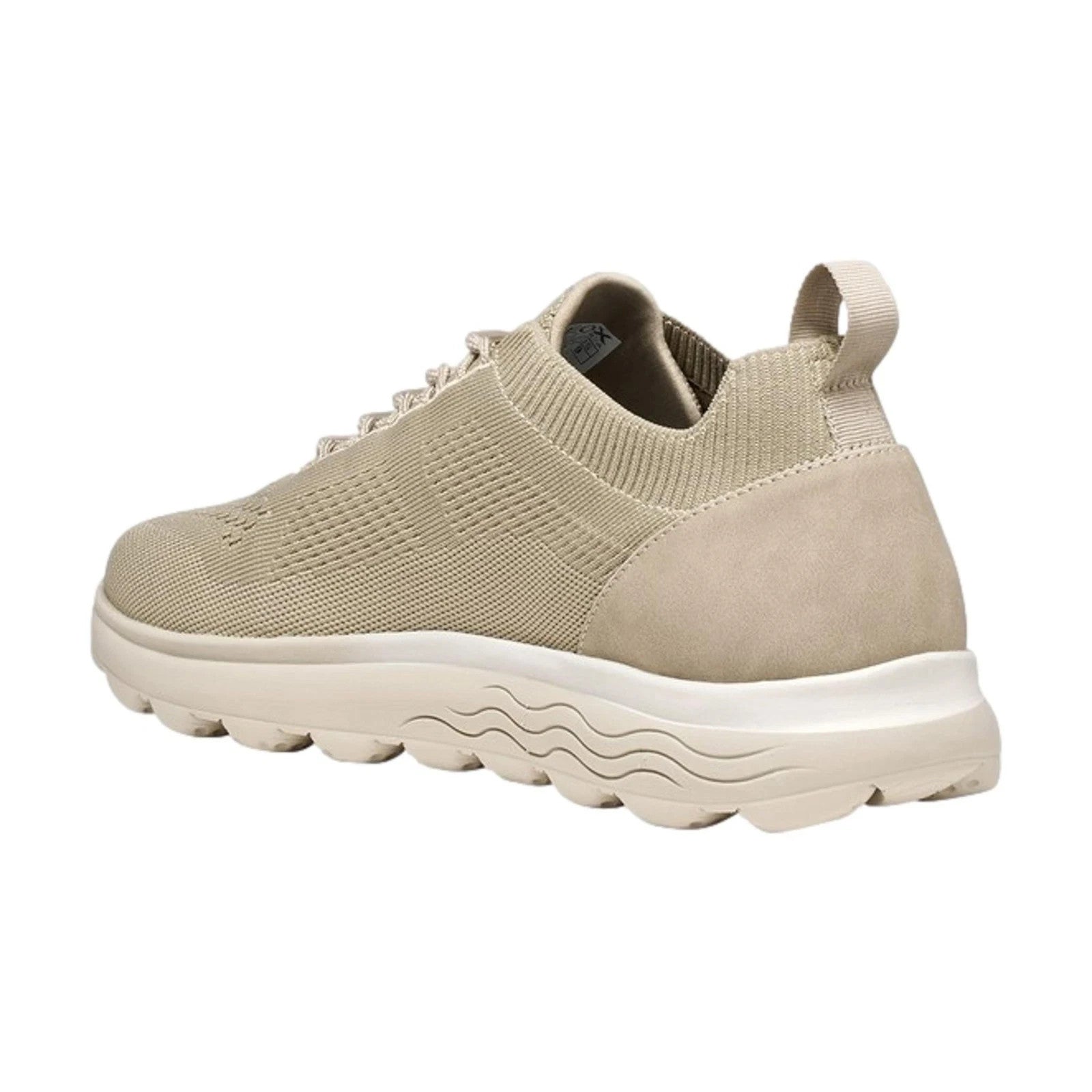 Geox U SPHERICA U15BYA Sneakers Uomo Stringate Beige