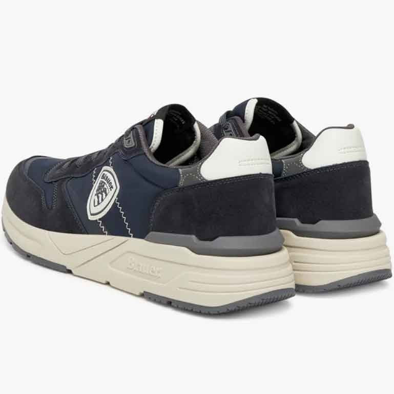 BLAUER Sneakers uomo in pelle e tessuto Ray01 F5RAY01/NYN
