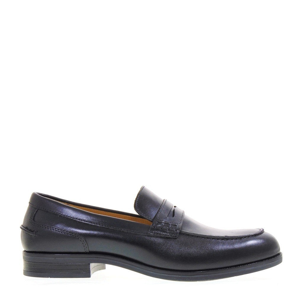 VALLEVERDE 17902 Mocassini Casual Uomo Pelle NERO