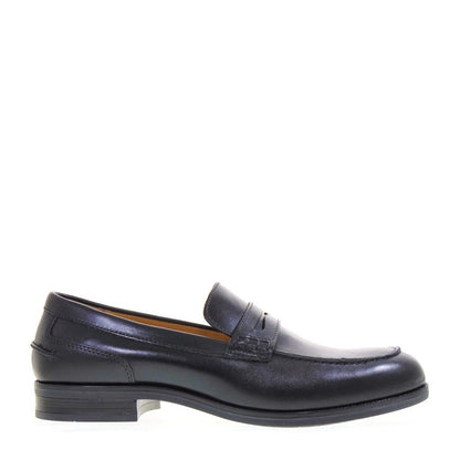 VALLEVERDE 17902 Mocassini Casual Uomo Pelle NERO