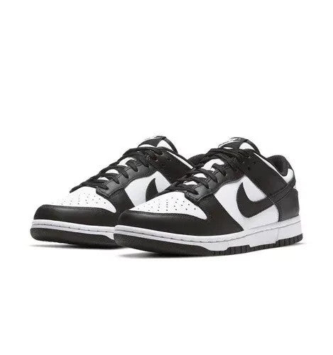 NIKE DUNK LOW WHITE BLACK PANDA GS CW1590 100 BIANCO NERO