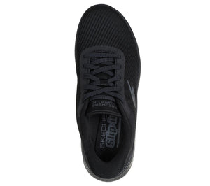 Skechers Slip-ins Go Walk Flex da Donna Scarpe Nere Memory Foam Senza Lacci New