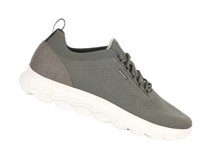 GEOX SCARPE SNEAKERS UOMO ESTATE U15BYA 0006K C3014 SPHERICA VERDE SCURO