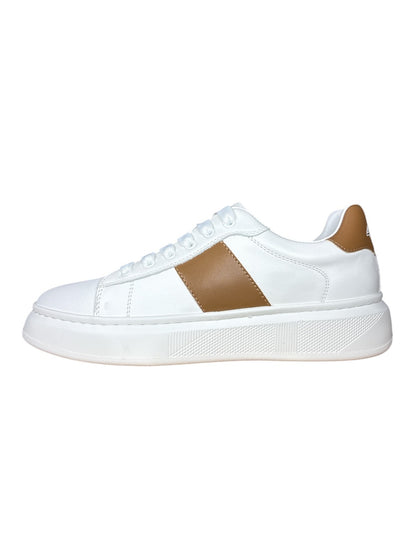 Paciotti 4US 0061 Sneaker Uomo Stringate White/brown