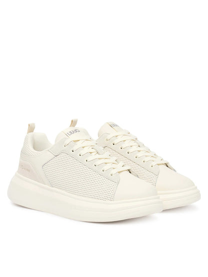 Sneakers uomo liu jo in pelle big05 milk