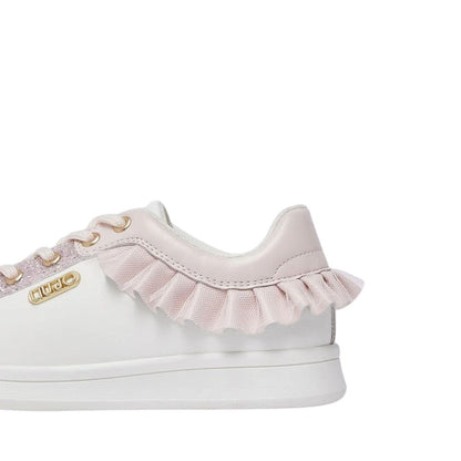 Sneakers Liu Jo BIMBA con glitter e rouches LIUJO