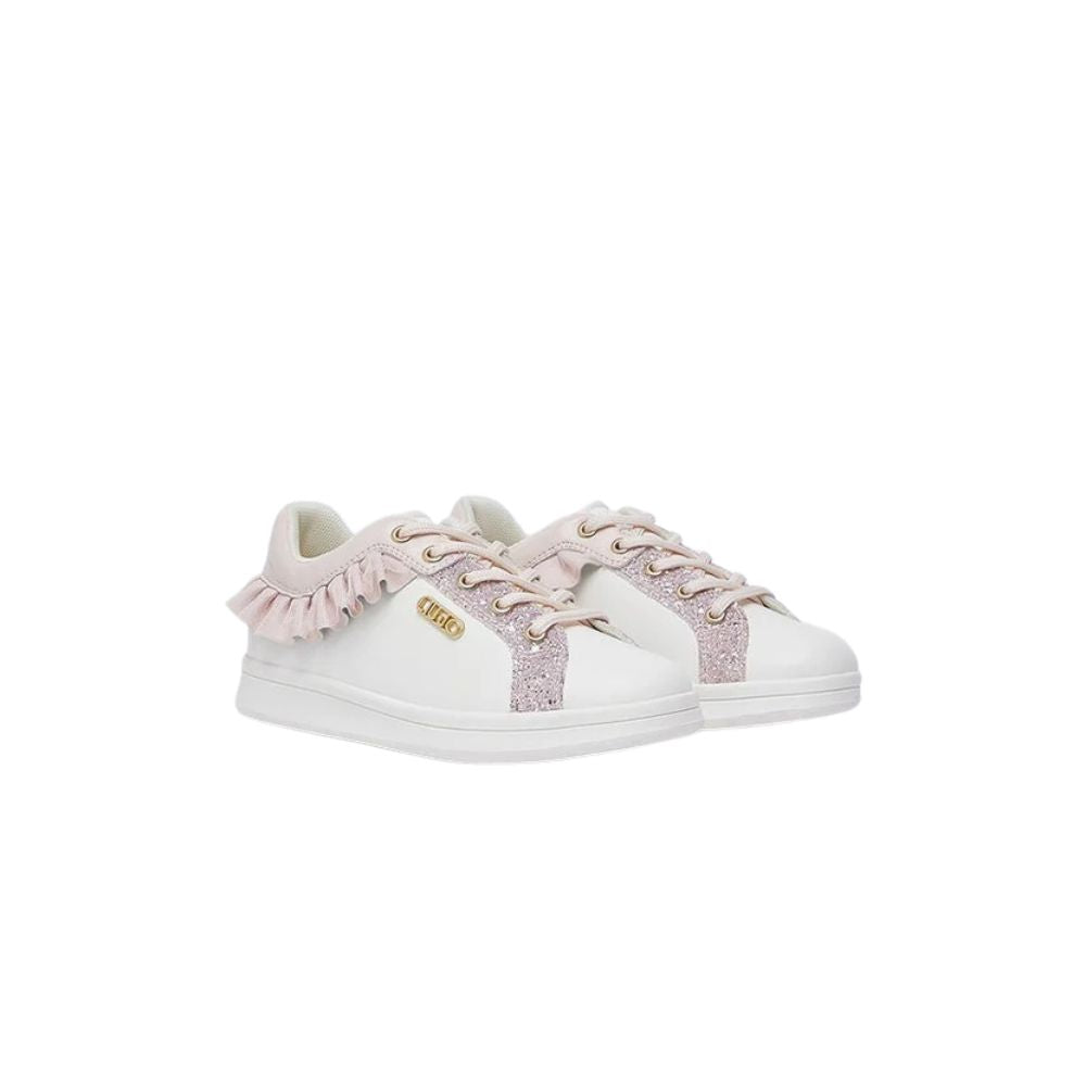 Sneakers Liu Jo BIMBA con glitter e rouches LIUJO