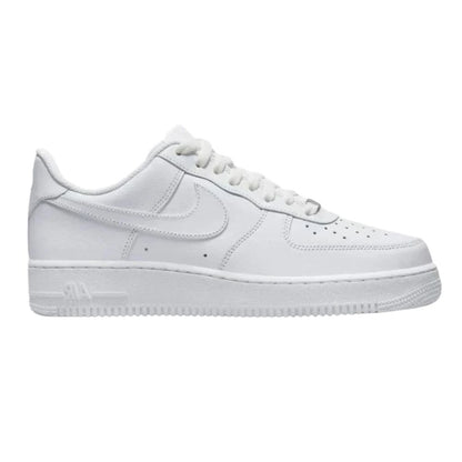 Nike Air Force 1 07 Unisex Bianco/Bianco 100% Marca Originale