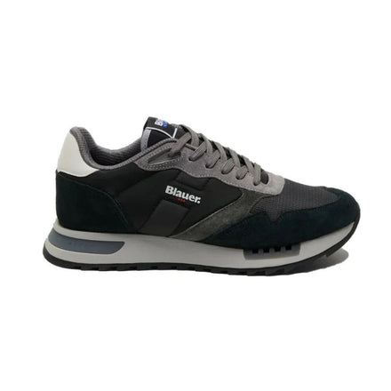 Sneakers Basse Uomo Blauer Ryder Nero/Grigio