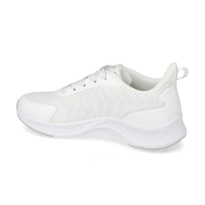 VALLEVERDE Sneaker Donna silver con tomaio tessuto elasticizzato.