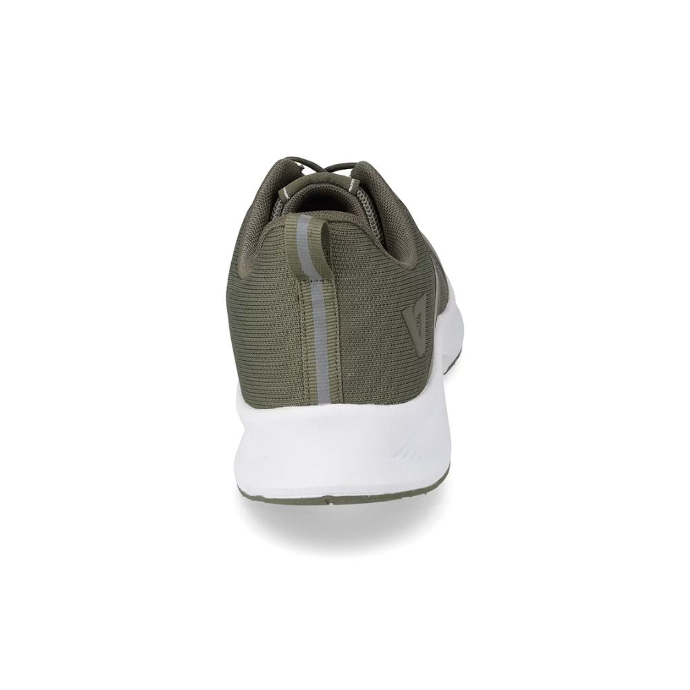 VALLEVERDE Sneaker Uomo verde con tomaio tessuto elasticizzato.