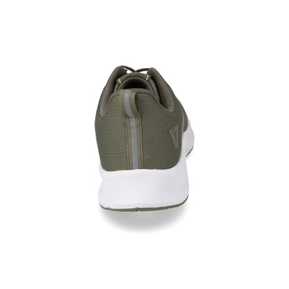 VALLEVERDE Sneaker Uomo verde con tomaio tessuto elasticizzato.