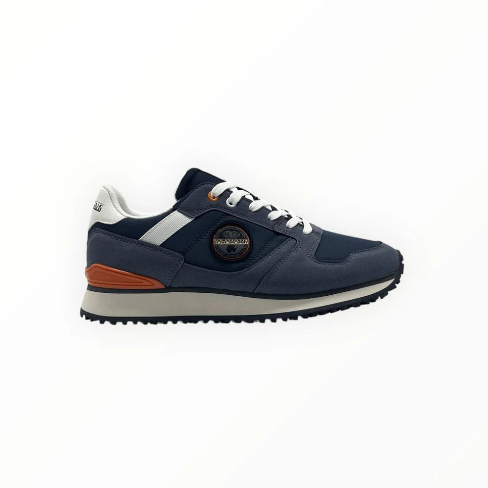 NAPAPIJRI COD.NP0A8AA0B3A1 SNEAKERS UOMO IN TELA COL.BLUE MEDIEV