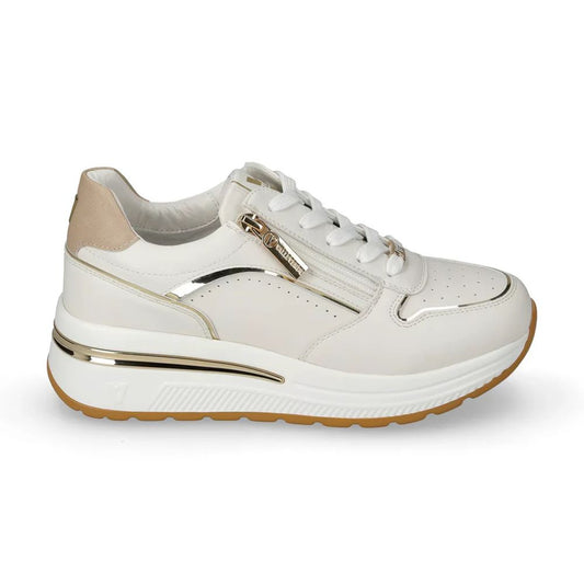 VALLEVERDE Sneaker donna White Con cerniera