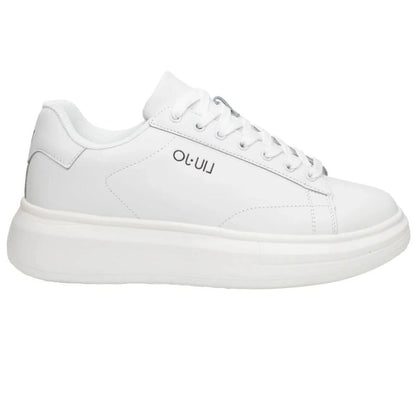 Liu Jo Man Big 01 - Sneakers In Pelle Bianco - Uomo Scarpe Sneakers Casual